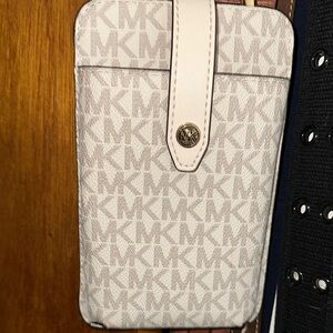 Michael Kors Beige Phone Case